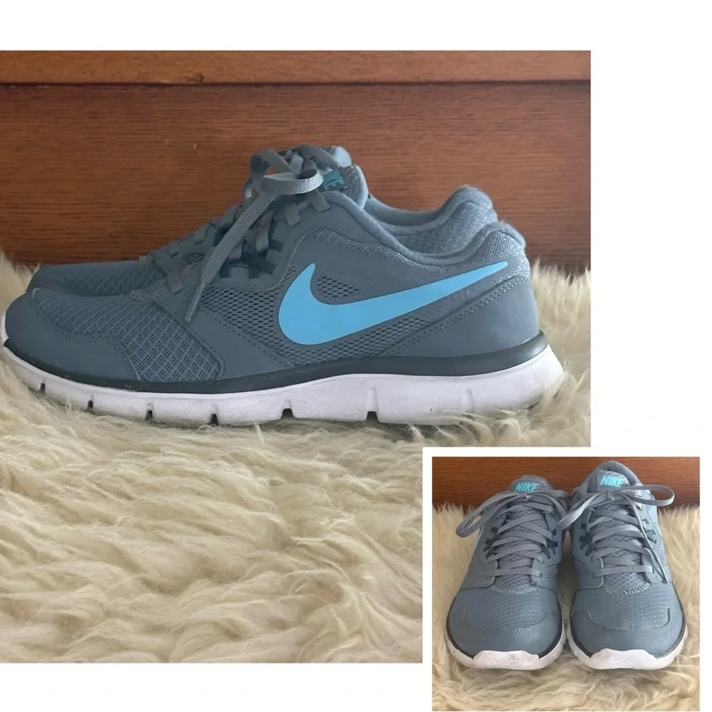 Nike Flex Experience RN 3 Gray/Blue Running Shoes